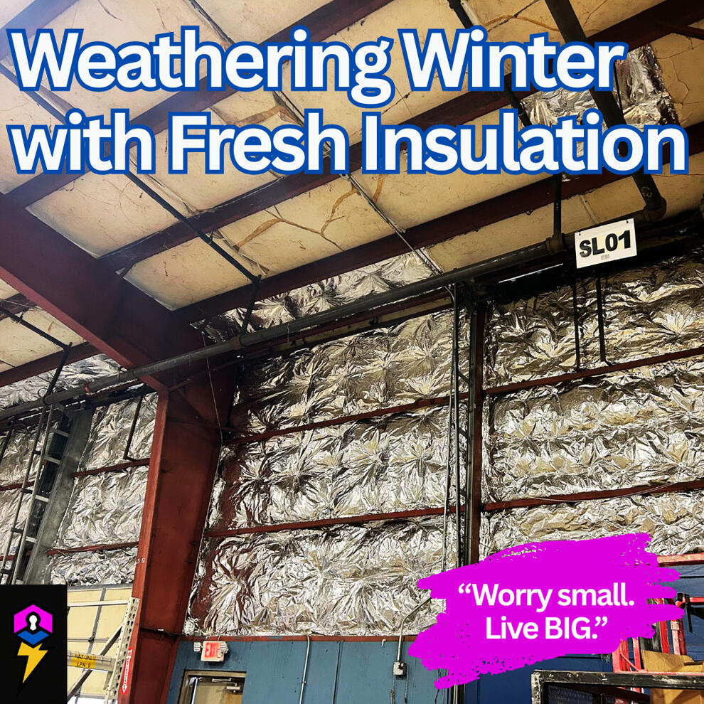 Winter Insulation Warehouse Project TriBolt Property Solutions