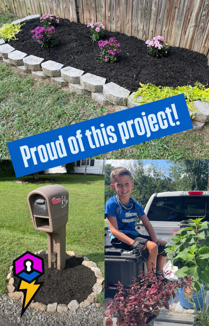 TriBolt Property Solutions Landscaping Bed Creation Planting Flowers